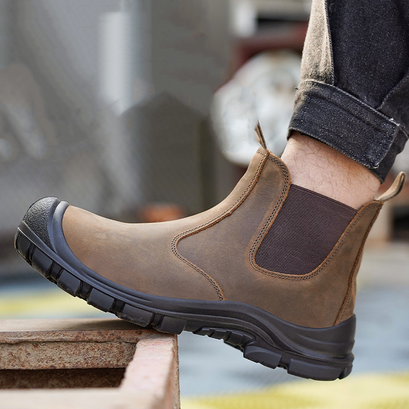 Men'S Shoes For Work - large size men's fashion steel toe