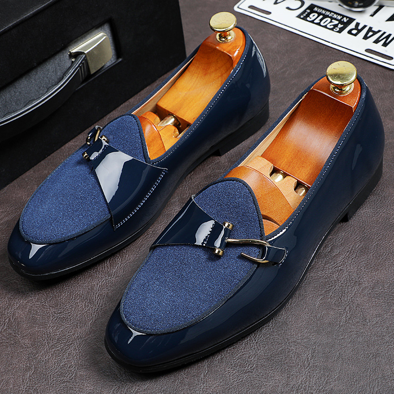 Monk Strap Shoe - Luxury Designer New Groom Pointed Suede