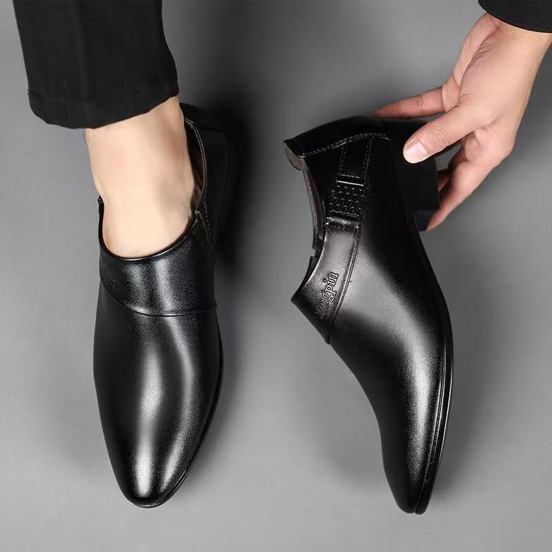 Men Shoes On Clearance - Leather Casual Social Shoe for Men