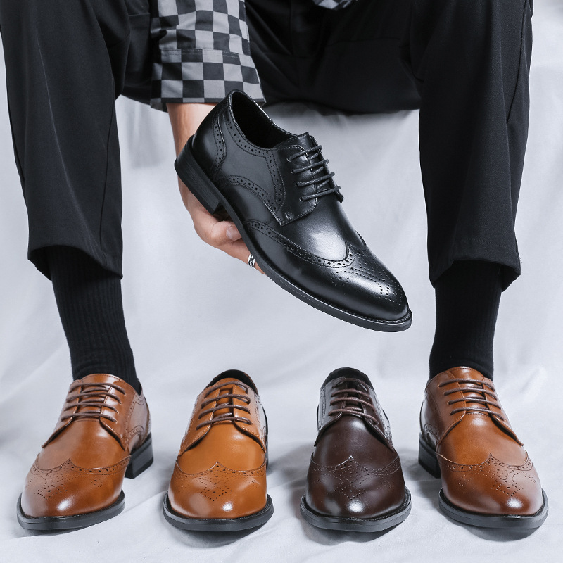Monk Strap Shoe - Handcrafted Mens Oxford Shoes Business Formal
