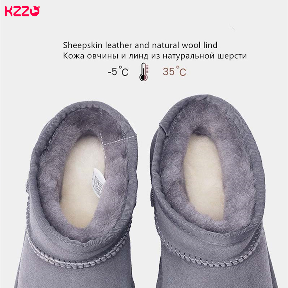 Russia Popular Mini Snow Boots - Men'S Shoes Popular ulasan dan harga