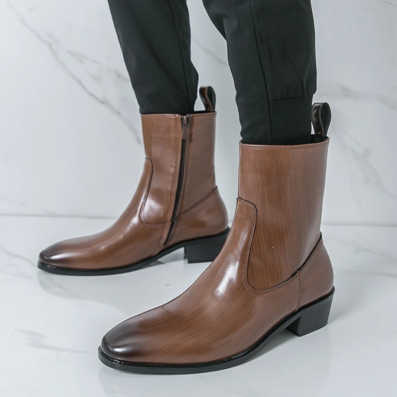 Classic Comfy Ankle Boots Bota - Men'S Shoes Popular ulasan dan harga