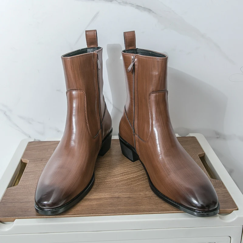 Classic Comfy Ankle Boots Bota - Men'S Shoes Popular ulasan dan harga