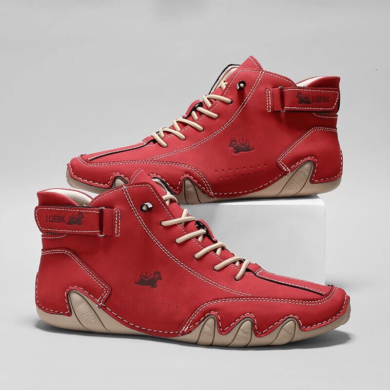 Leather Casual Shoes Sneakers  - Men'S Shoes Popular ulasan dan harga