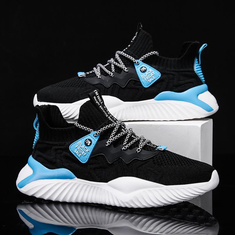 Summer Hot Sale Knit Men Runni - Men Shoes Running Sale ulasan dan harga