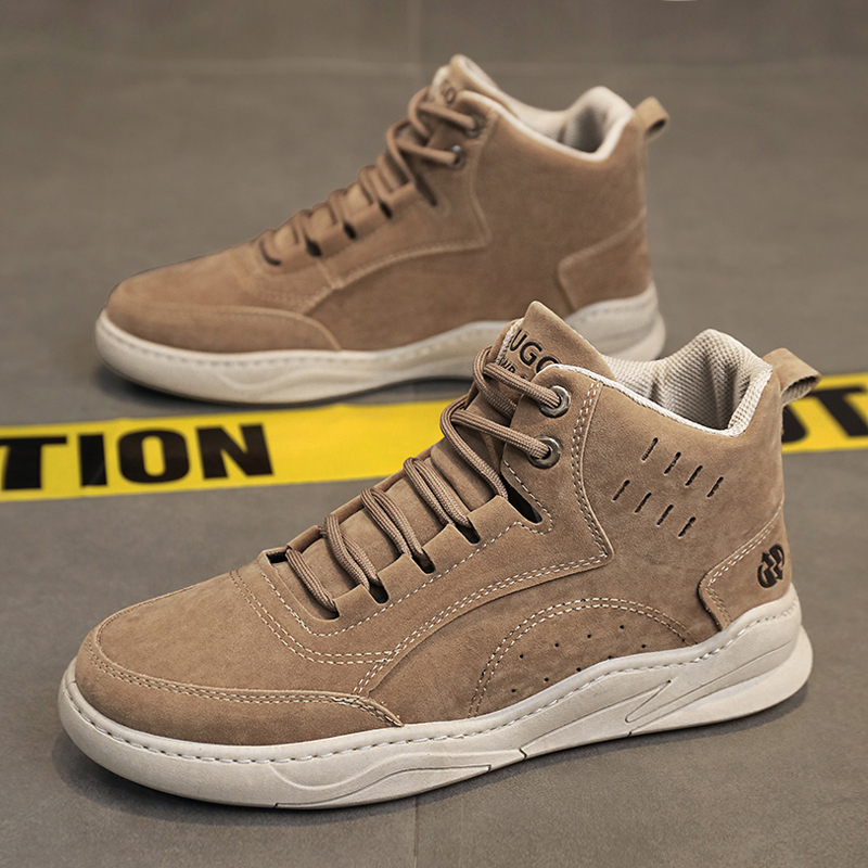 High Top Boots Men's Shoes Mot - Men Shoes Marks ulasan dan harga