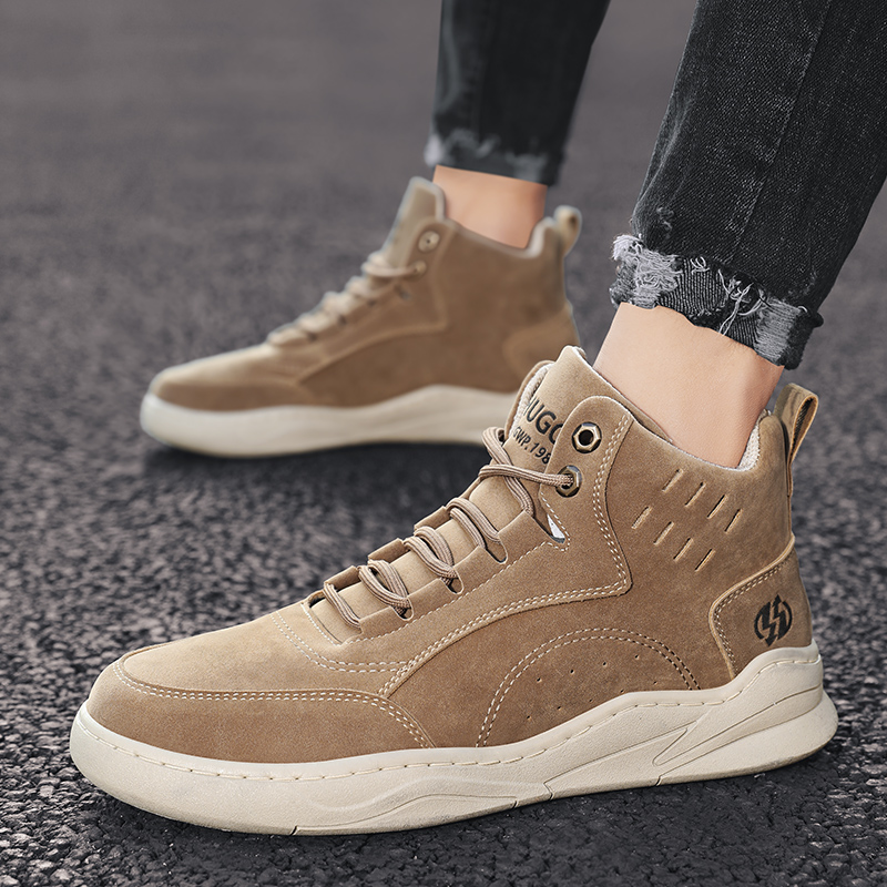 High Top Boots Men's Shoes Mot - Men Shoes Marks ulasan dan harga
