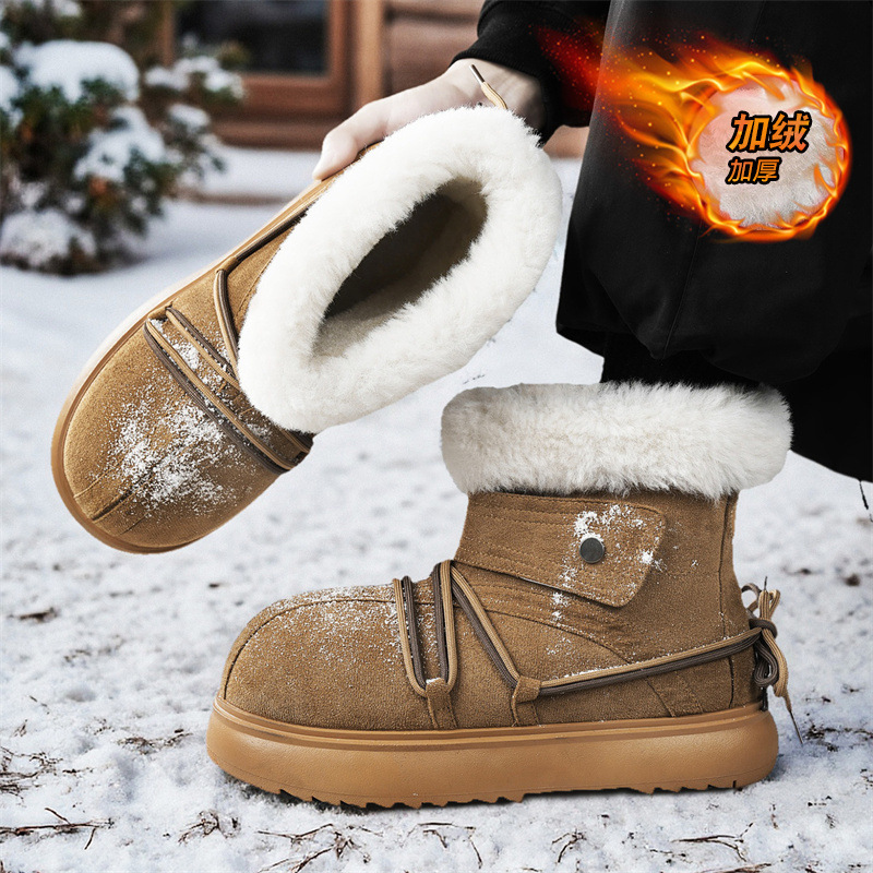 2025 New Winter Men Snow Boots - Men Shoes Marks ulasan dan harga