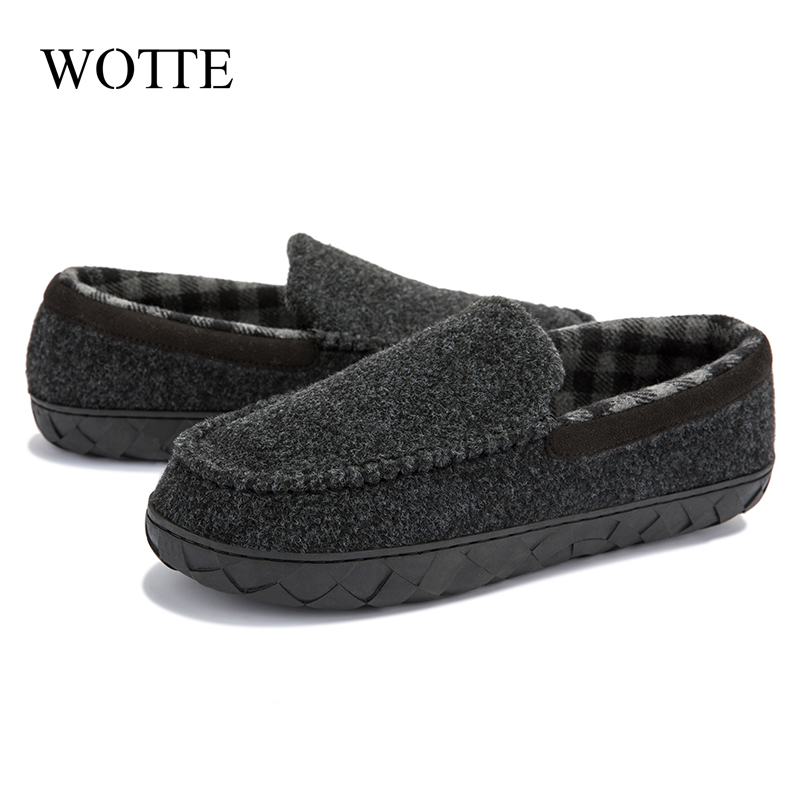 Men Cotton Slippers Microsuede - Men'S Shoes With Memory Foam ulasan dan harga