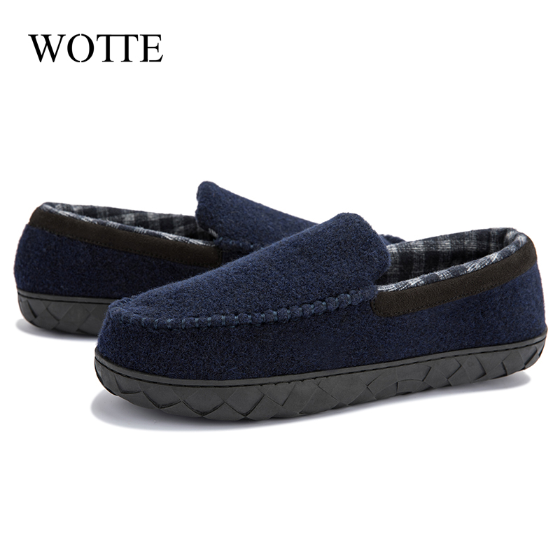 Men Cotton Slippers Microsuede - Men'S Shoes With Memory Foam ulasan dan harga