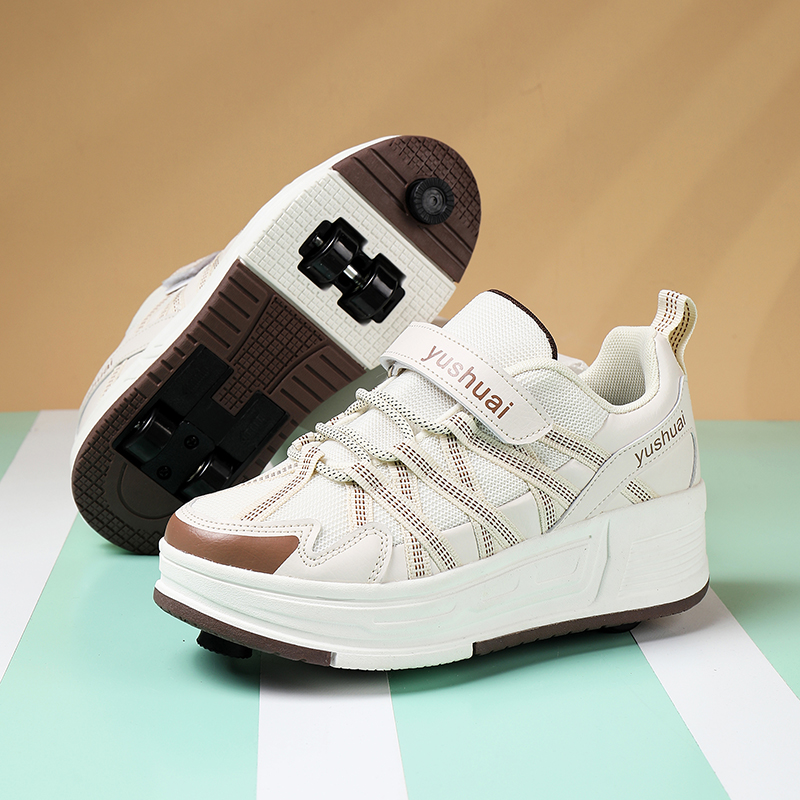 Four-Wheeled Automatic Retract - Men Shoes Type ulasan dan harga