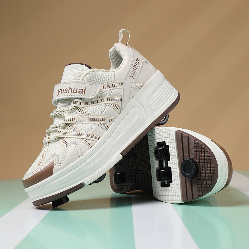 Four-Wheeled Automatic Retract - Men Shoes Type ulasan dan harga