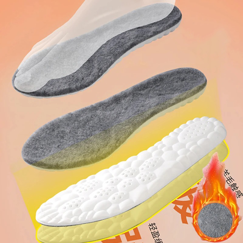 4pcs Self Heated Thermal Insol - Men'S Shoes With Memory Foam ulasan dan harga