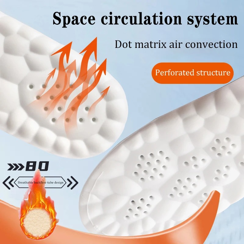 4pcs Self Heated Thermal Insol - Men'S Shoes With Memory Foam ulasan dan harga