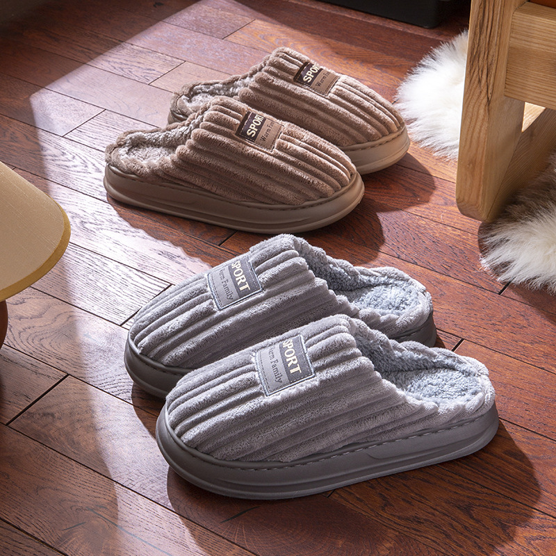 2026 Winter Men's Striped Sued - Men'S Shoes With Memory Foam ulasan dan harga