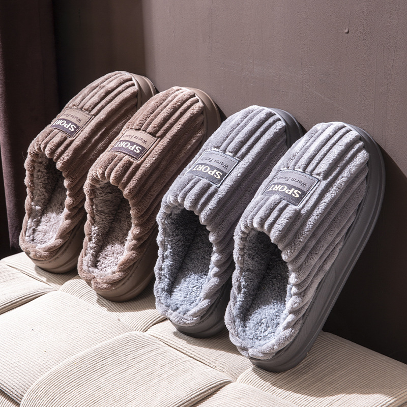 2026 Winter Men's Striped Sued - Men'S Shoes With Memory Foam ulasan dan harga