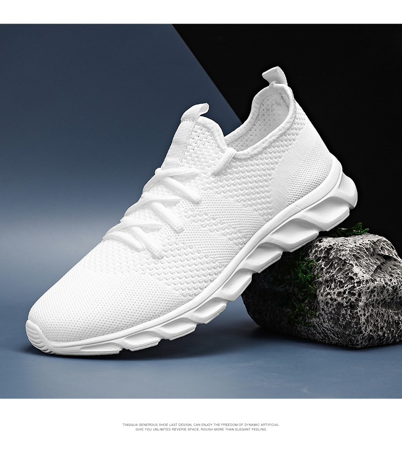 Breathable Men's Sneaker Casua - Men Shoes Running Sale ulasan dan harga