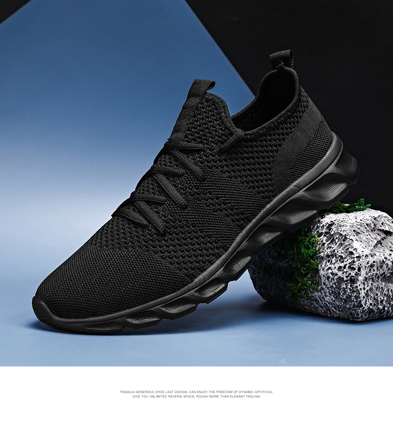 Breathable Men's Sneaker Casua - Men Shoes Running Sale ulasan dan harga