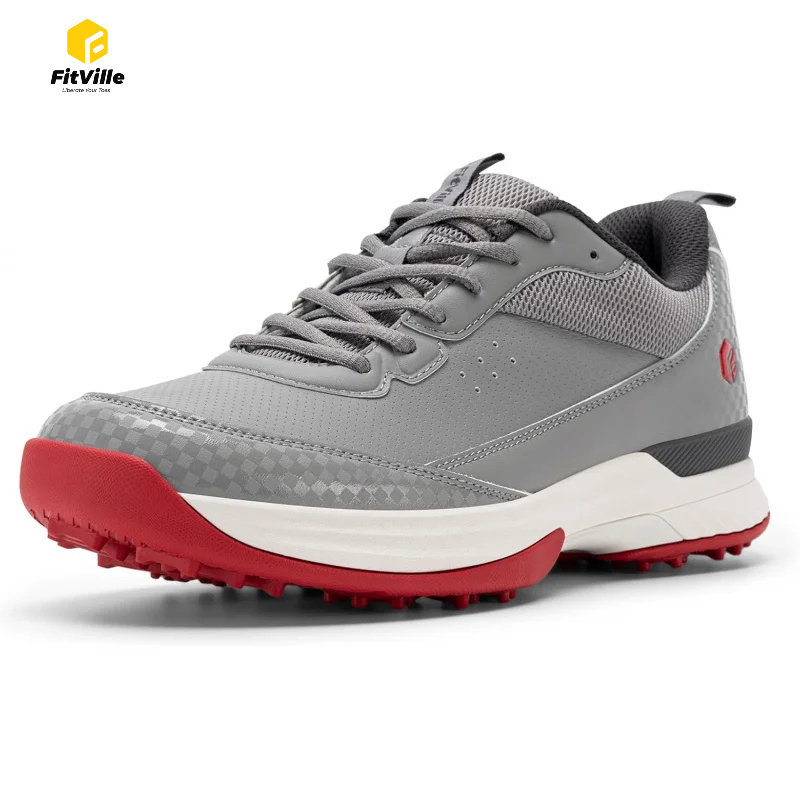 FitVille Wide Golf Shoes Men P - Men'S Shoes Water Resistant ulasan dan harga