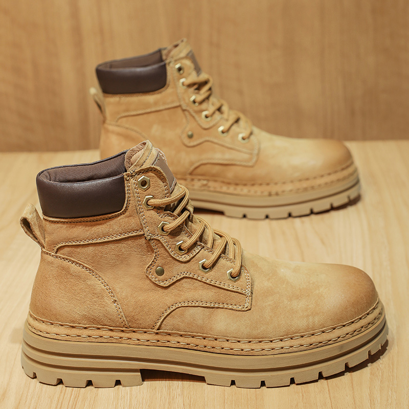 Men's Fashion Spring Platform  - Men'S Shoes For Work ulasan dan harga