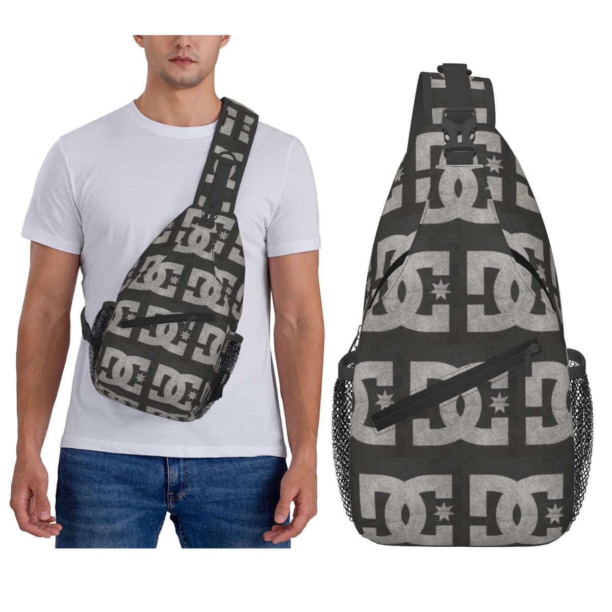 DC Shoe Co Chest Bag Men Sling - Men'S Shoes Dc ulasan dan harga