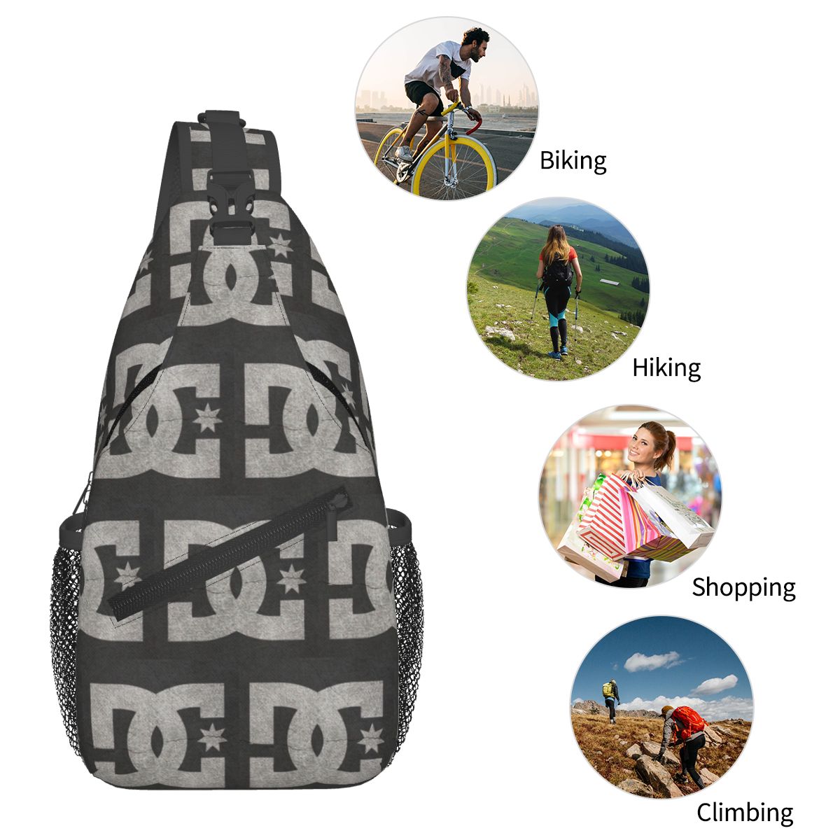 DC Shoe Co Chest Bag Men Sling - Men'S Shoes Dc ulasan dan harga