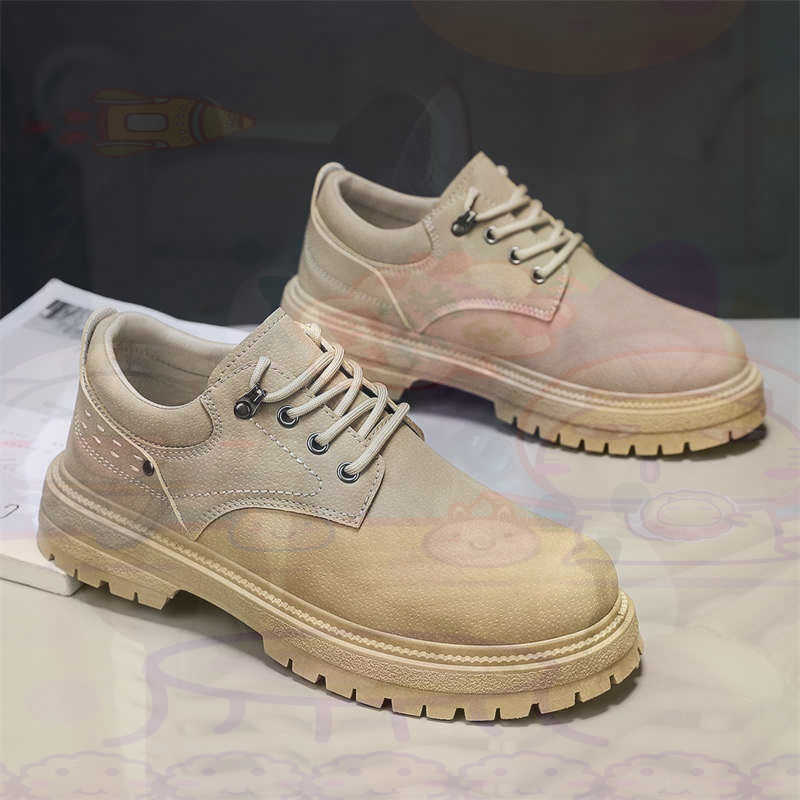 Dark Natural Leather Fashion T - Men Shoes On Clearance ulasan dan harga