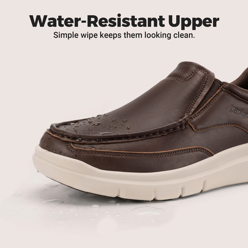 Fittington Men'S Slip‑On Dress - Men'S Shoes Water Resistant ulasan dan harga