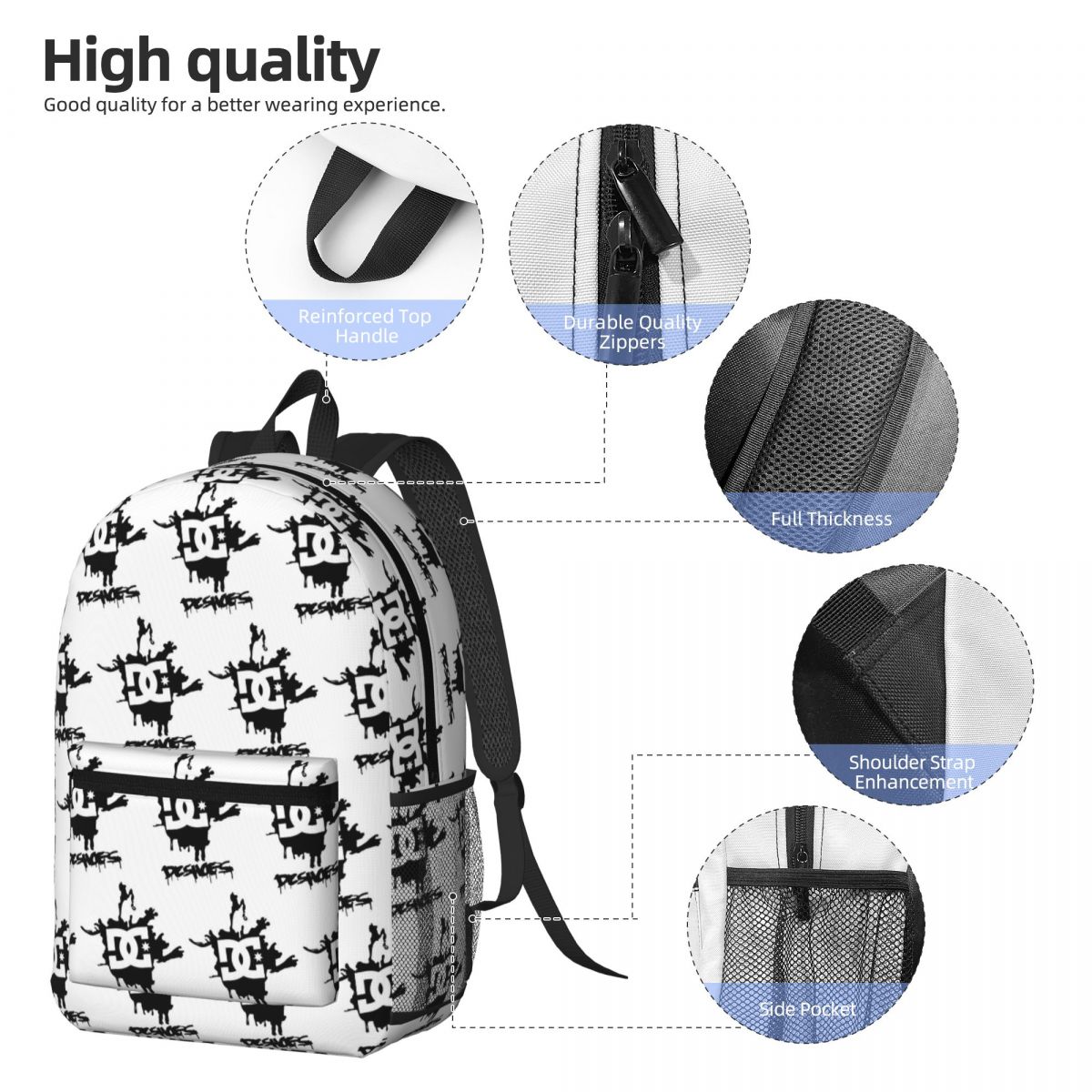 DC Shoe Co Backpack Daypack La - Men'S Shoes Dc ulasan dan harga