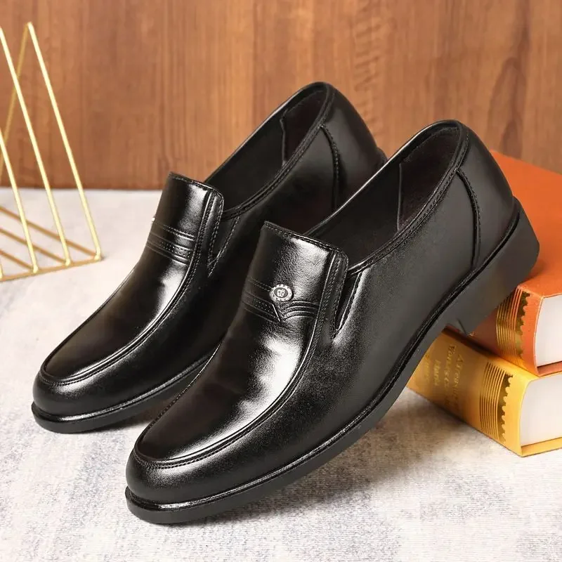 Brown Black Men's Formal Shoes - Men Shoes On Clearance ulasan dan harga