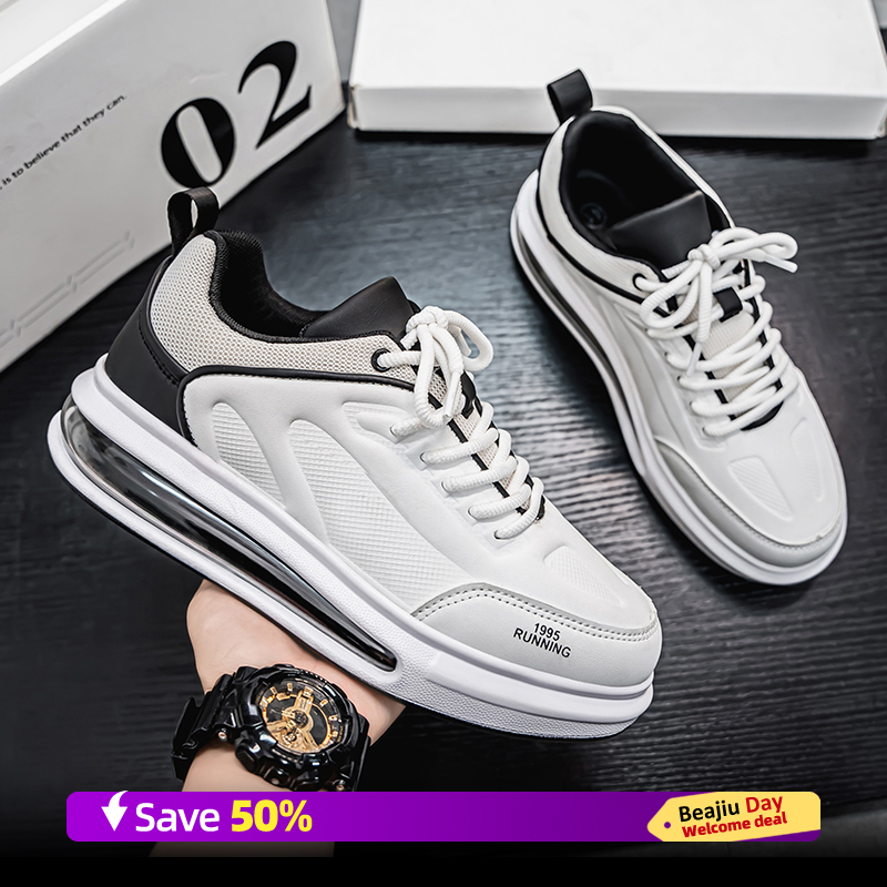 Air Cushion Men Sports Running - Men'S Shoes Water Resistant ulasan dan harga