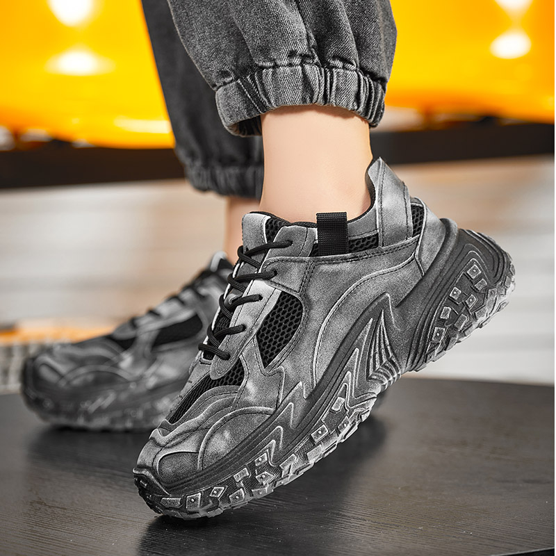 Thick Sole Autumn Sports Shoes - Men Shoes Running Sale ulasan dan harga