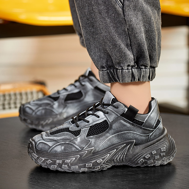 Thick Sole Autumn Sports Shoes - Men Shoes Running Sale ulasan dan harga
