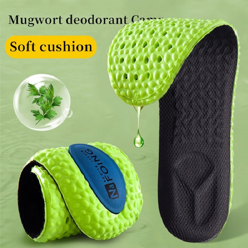 Sports Shock Absorption Insole - Men'S Shoes With Memory Foam ulasan dan harga