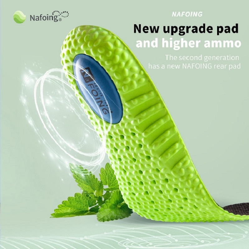 Sports Shock Absorption Insole - Men'S Shoes With Memory Foam ulasan dan harga