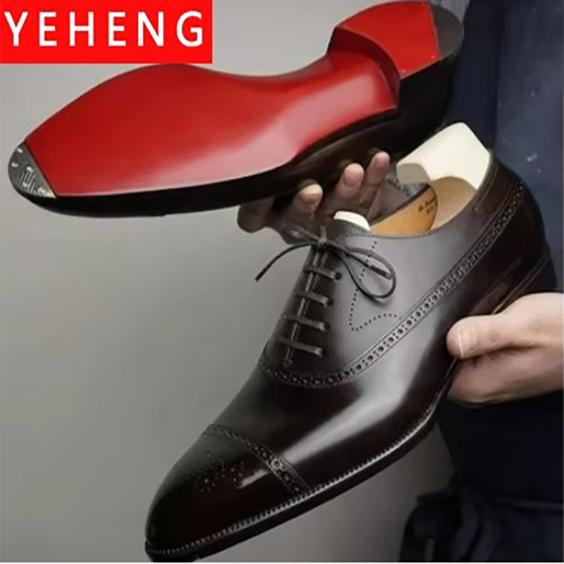 Men's Formal  Shoes Red Sole F - Monk Strap Shoe ulasan dan harga