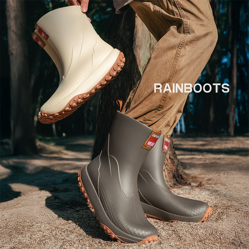 Mid-calf Outdoor Waterproof Sh - Men'S Shoes Water Resistant ulasan dan harga