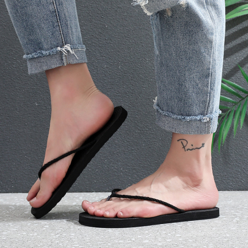 Casual Flip Flops for Men Slip - Men'S Shoes Popular ulasan dan harga