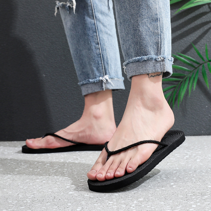 Casual Flip Flops for Men Slip - Men'S Shoes Popular ulasan dan harga