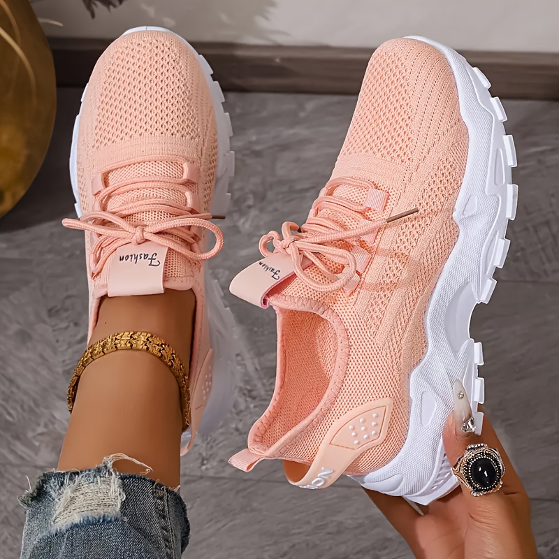 Breathable Knit Sneakers Fashi - Men Shoes Type ulasan dan harga