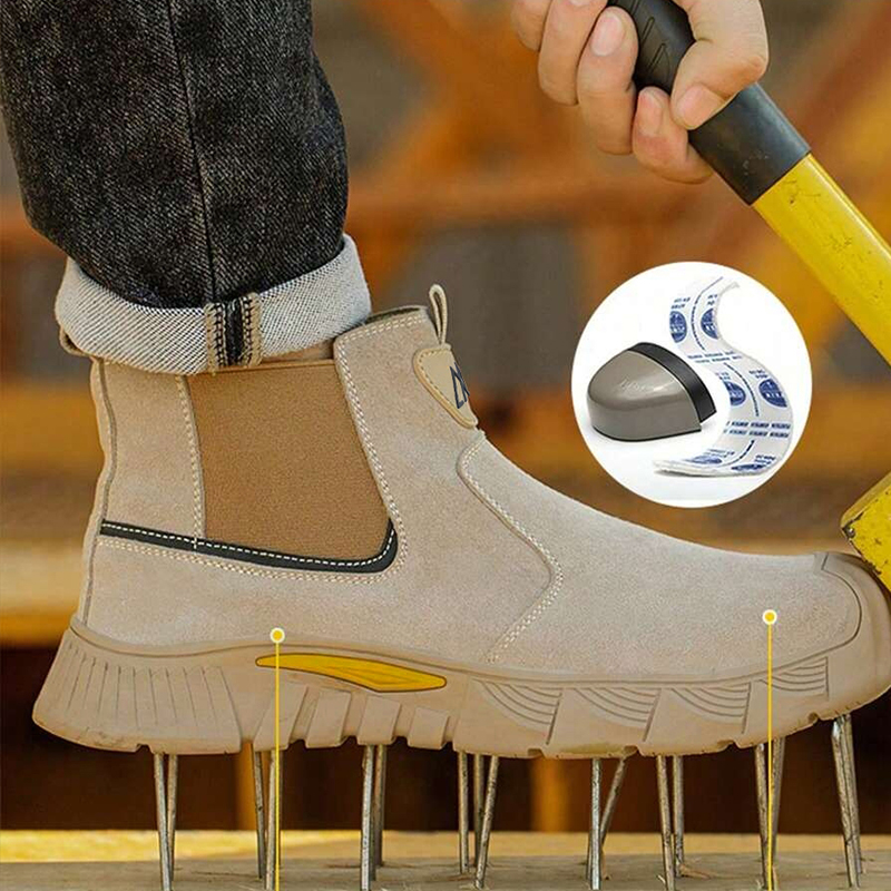 Wear Resistant Durable Steel T - Men Shoes Type ulasan dan harga