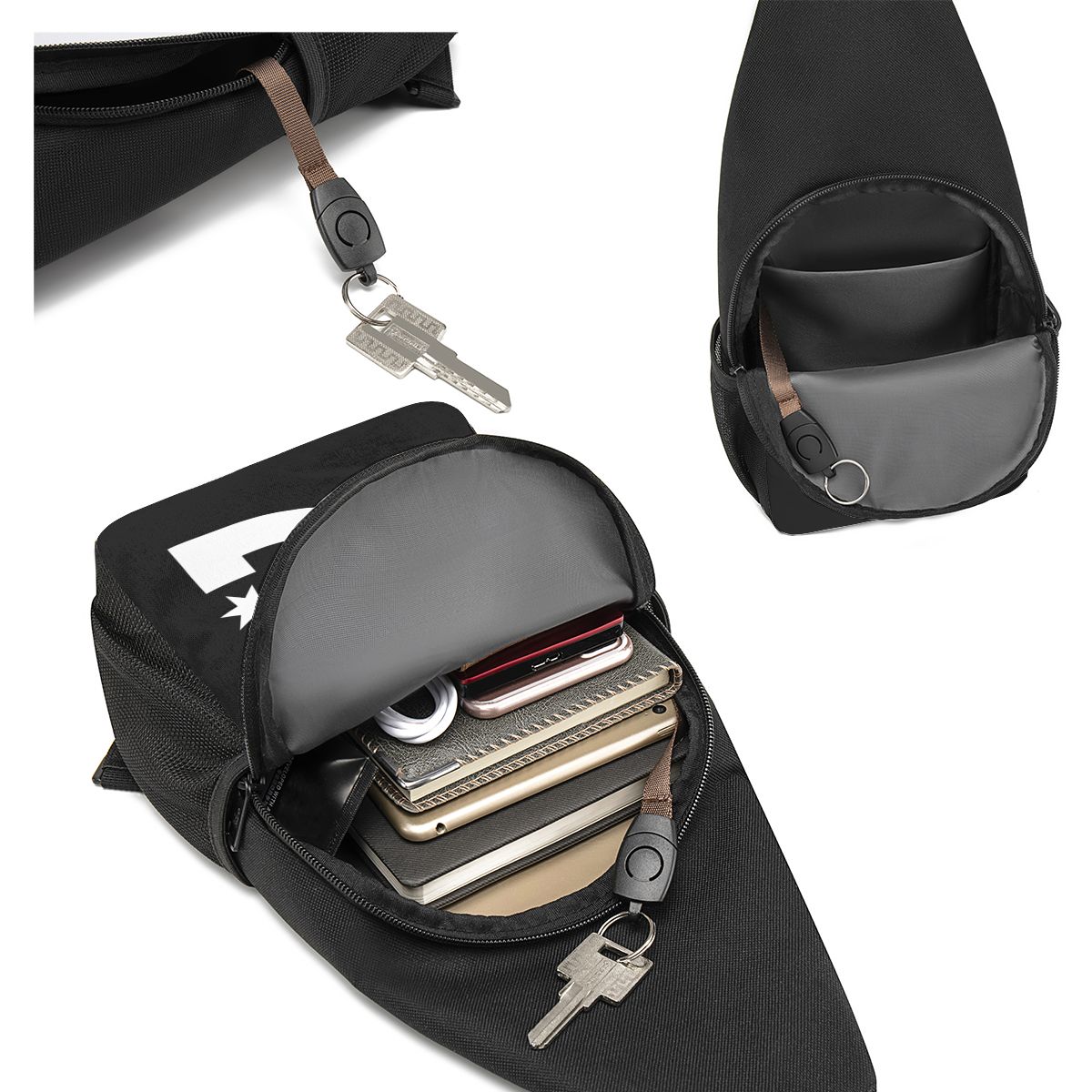 DC Shoe Co Chest Bag Men Sling - Men'S Shoes Dc ulasan dan harga