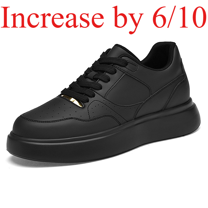 Men Solid Faux Leather Skate S - Men'S Shoes To Increase Height ulasan dan harga