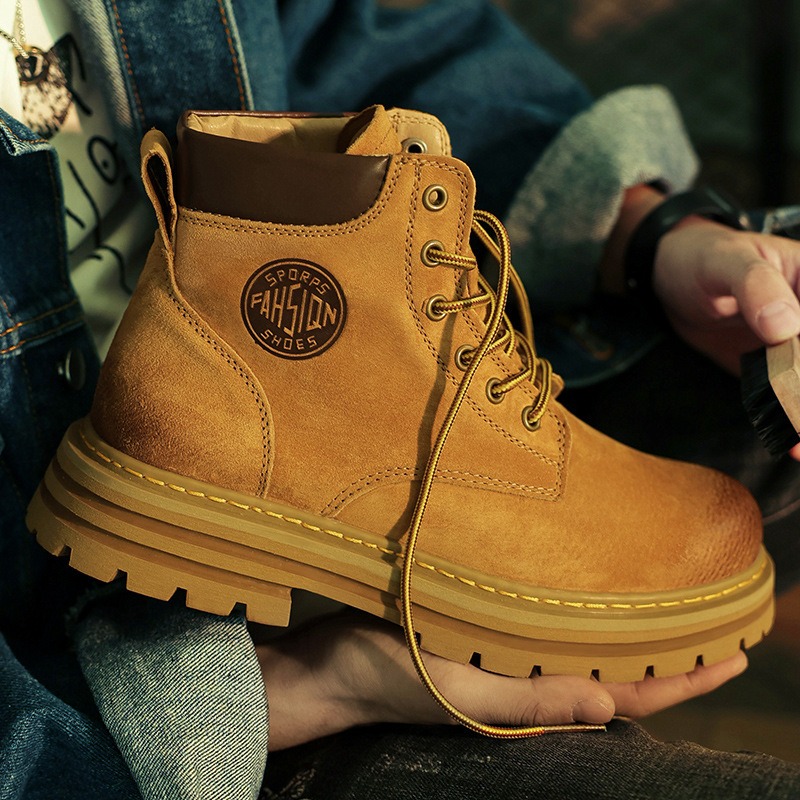 Men's Winter Fleece Lined Boot - Men'S Shoes For Work ulasan dan harga