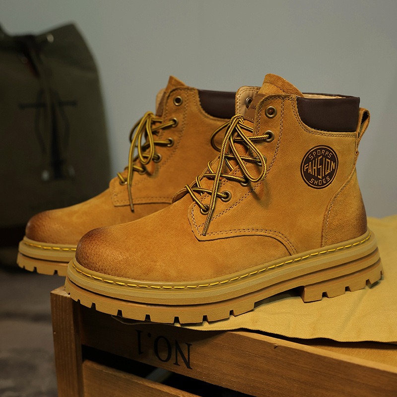 Men's Winter Fleece Lined Boot - Men'S Shoes For Work ulasan dan harga