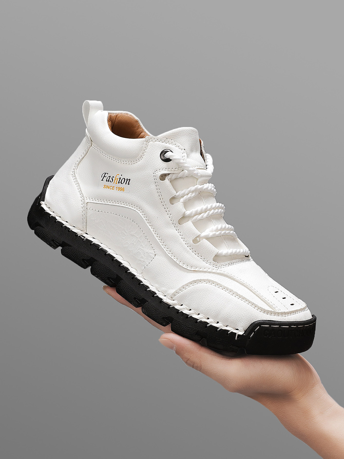 Men's Handmade Mid-Top Casual  - Men'S Shoes Popular ulasan dan harga