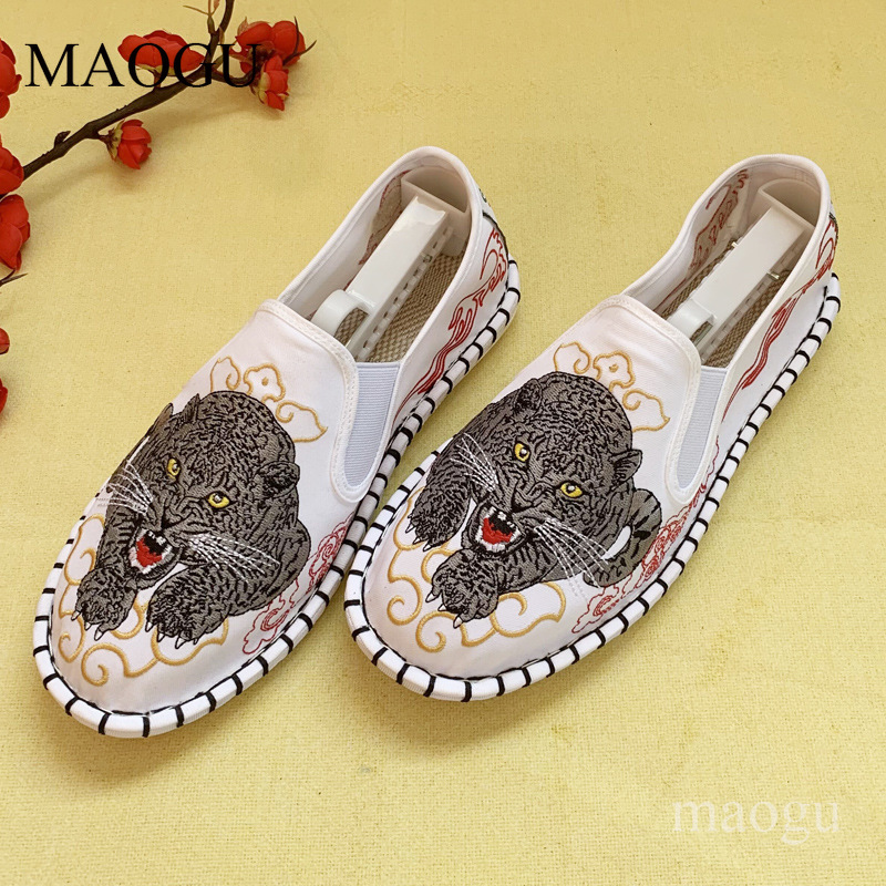 Unisex Chinese Style Embroider - Men'S Shoes Popular ulasan dan harga