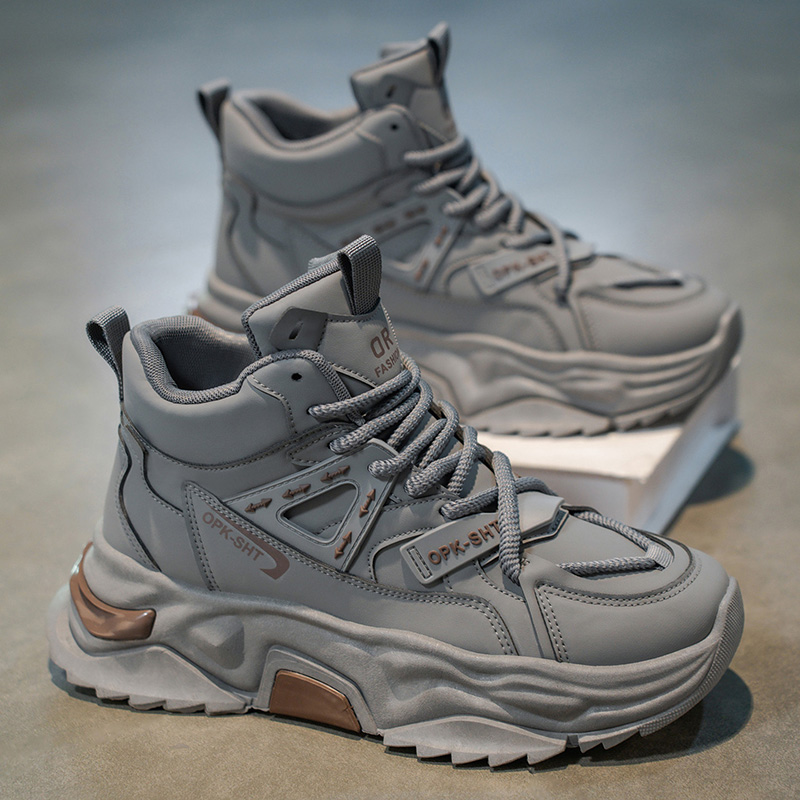 High Top Breathable Anti Slip  - Men Shoes Running Sale ulasan dan harga