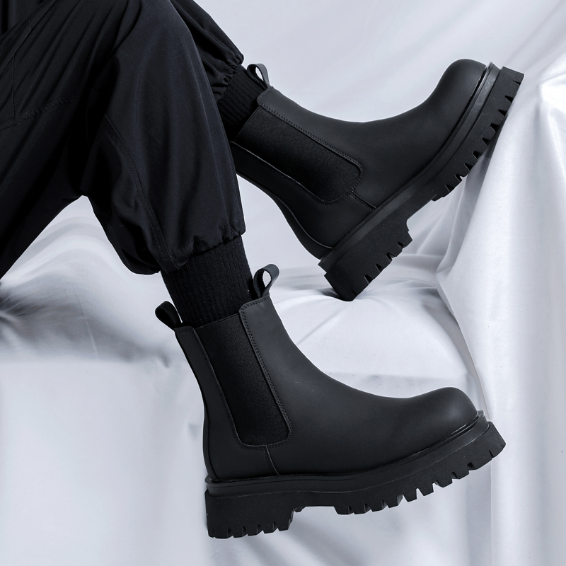 2026 Platform Black High Top B - Shoes Heels Men ulasan dan harga