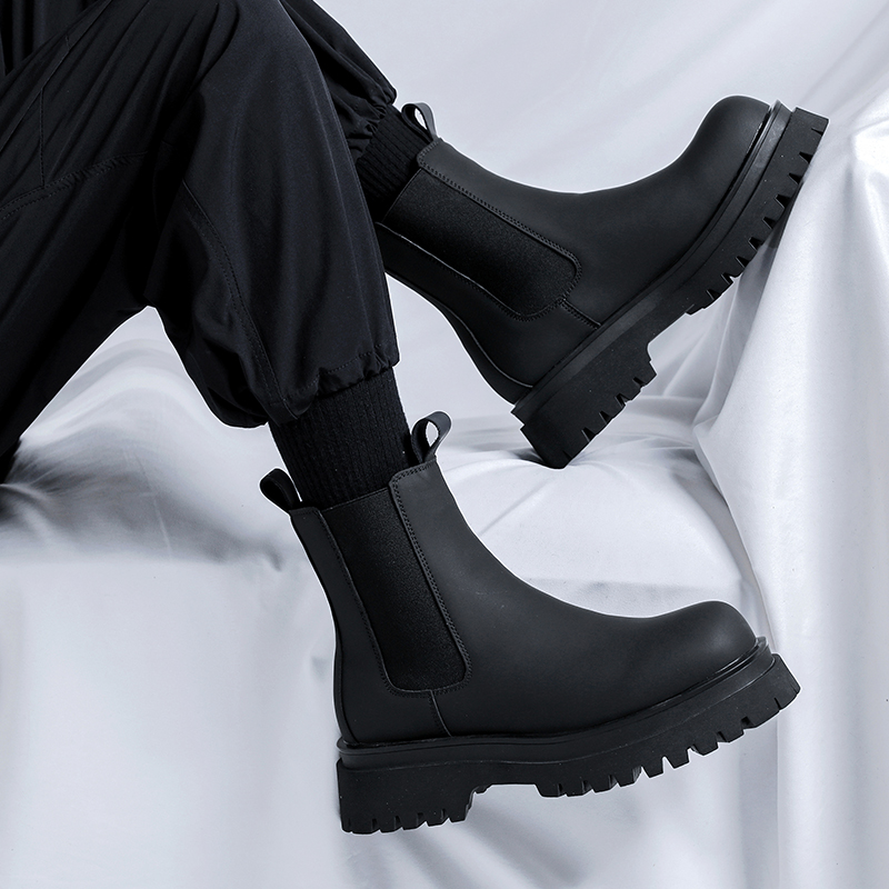 2026 Platform Black High Top B - Shoes Heels Men ulasan dan harga